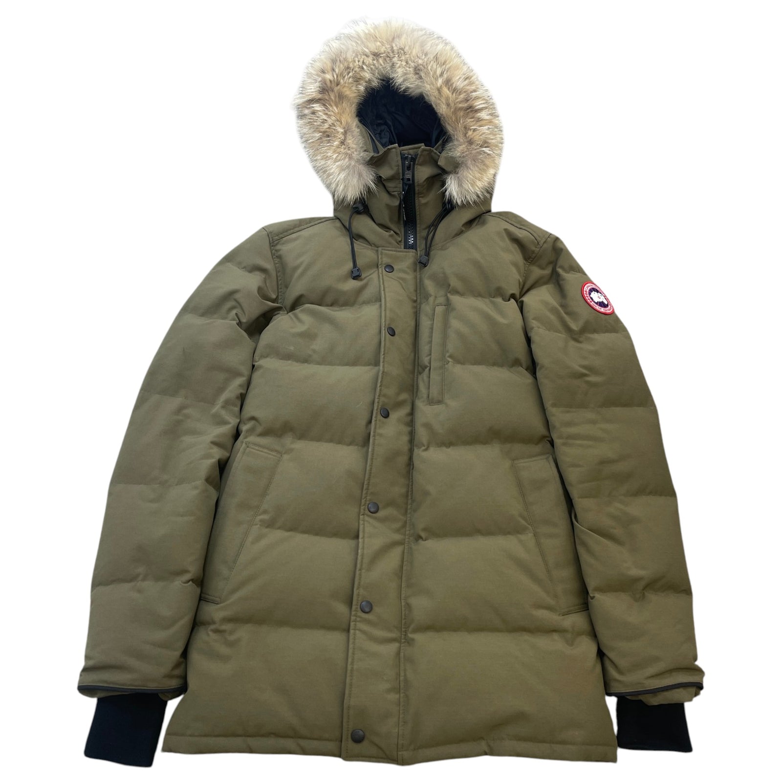 Men's Carson Down Jacket Khaki Size XL - Photo 1