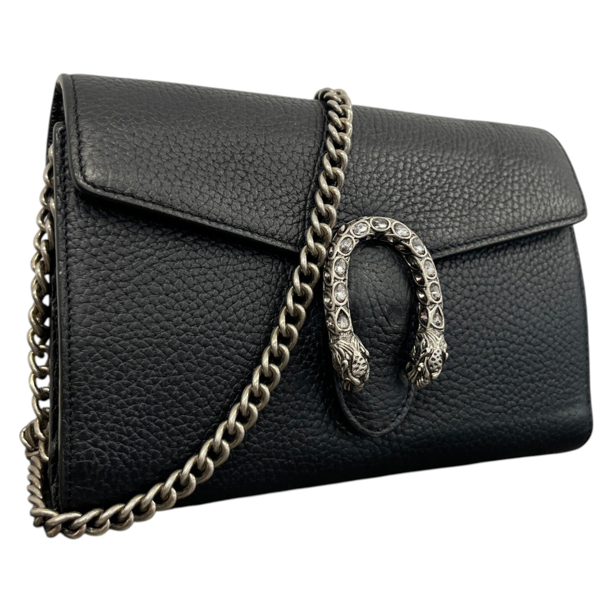 Women's Dionysus Mini Chain Crossbody Bag Black - Photo 4