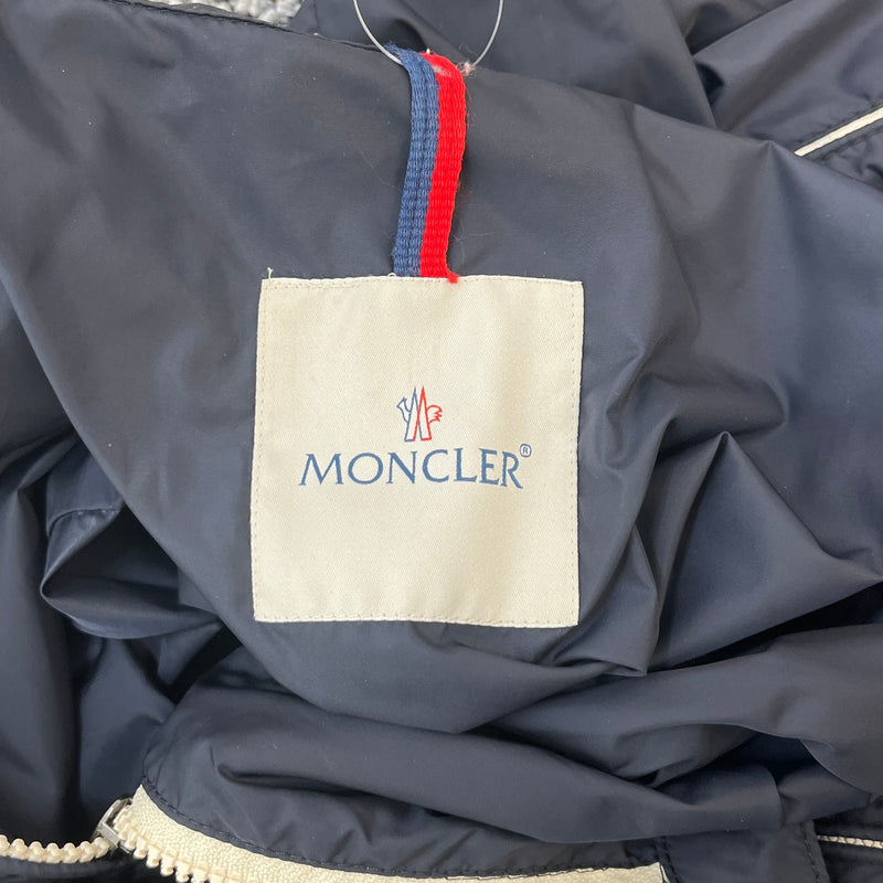 Men's Albert Nylon Bomber Jacket Navy Size 4 / XL