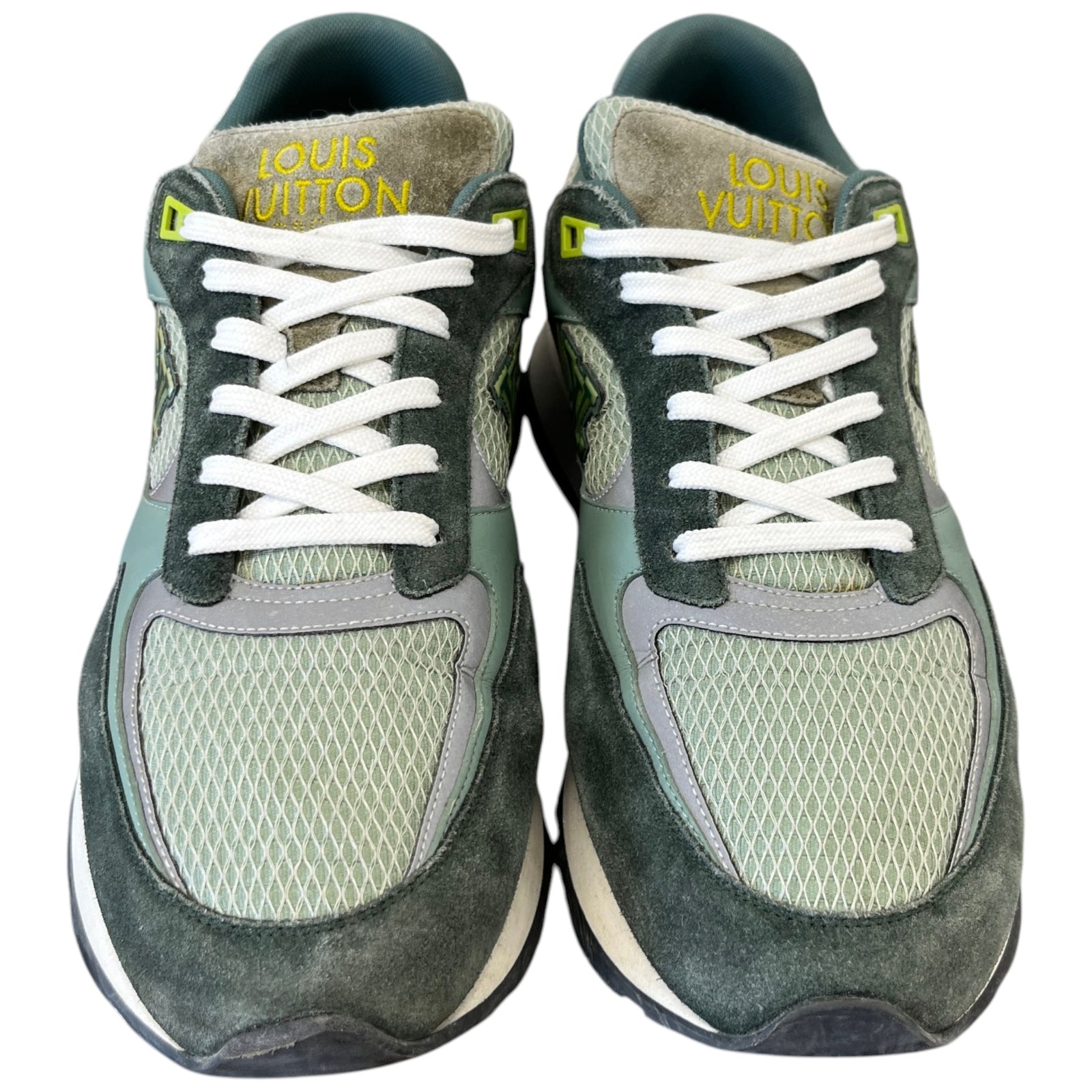 Men's Run Away Low Trainers Green Size EU 45 / UK 11 - Photo 6
