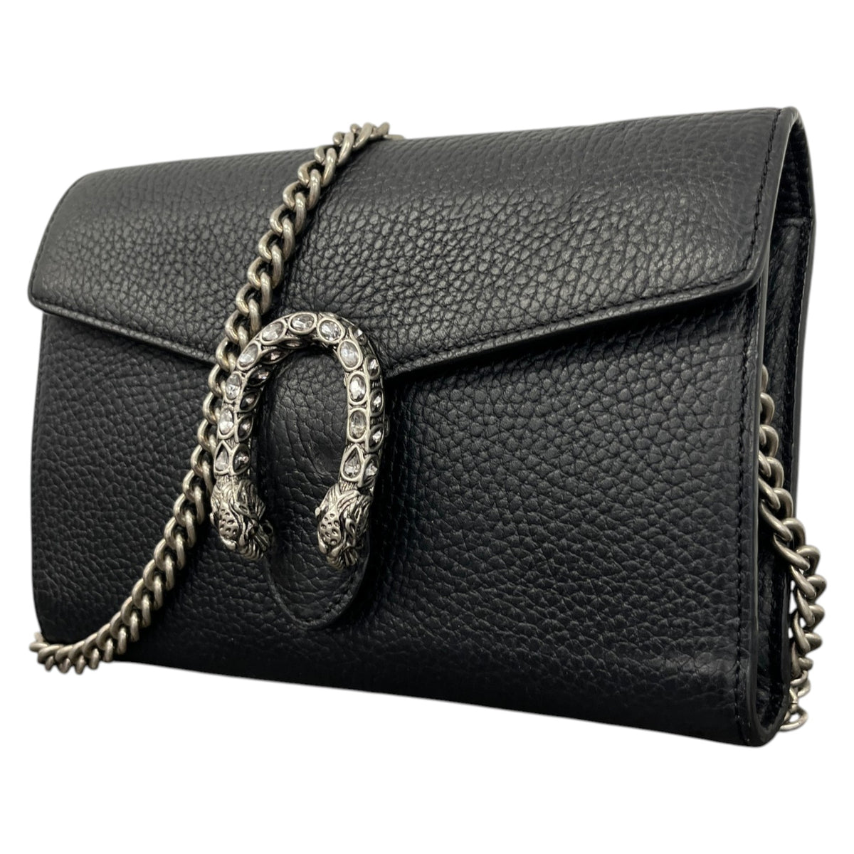 Women's Dionysus Mini Chain Crossbody Bag Black - Photo 5