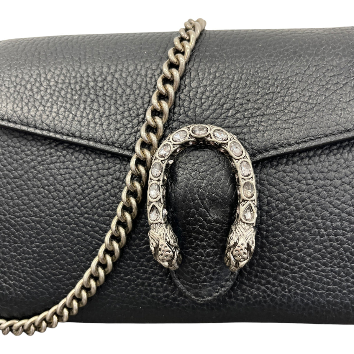 Women's Dionysus Mini Chain Crossbody Bag Black - Photo 10