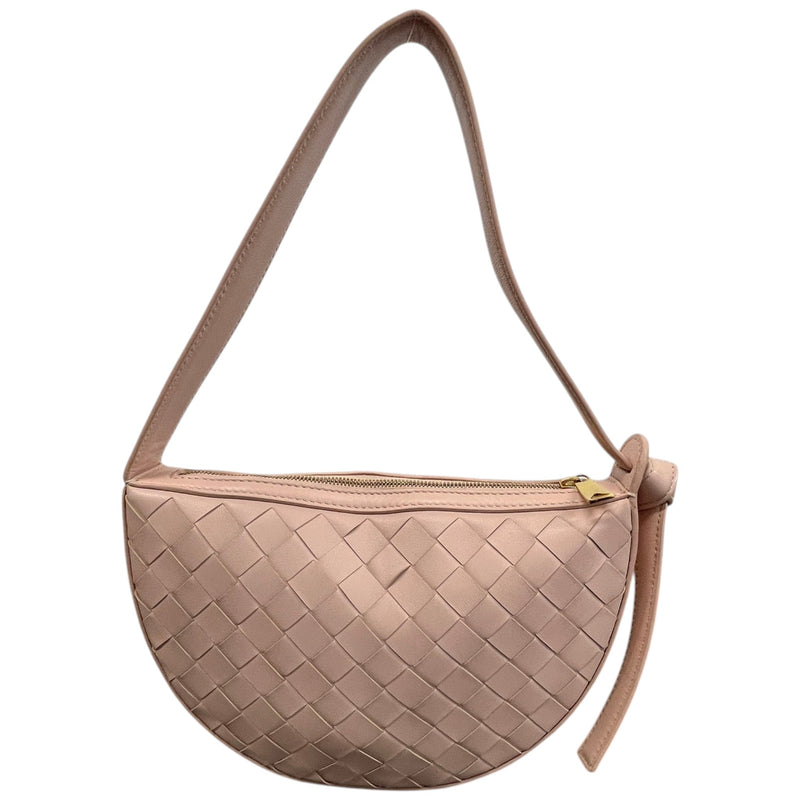 Women's Intrecciato Mini Sunrise Handbag Pink