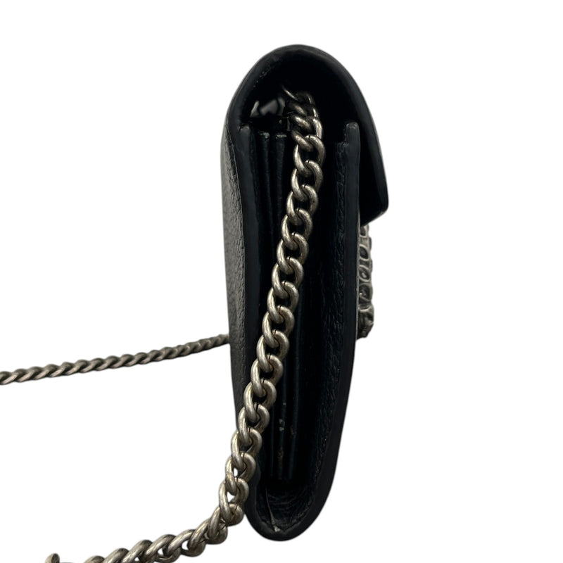 Women's Dionysus Mini Chain Crossbody Bag Black