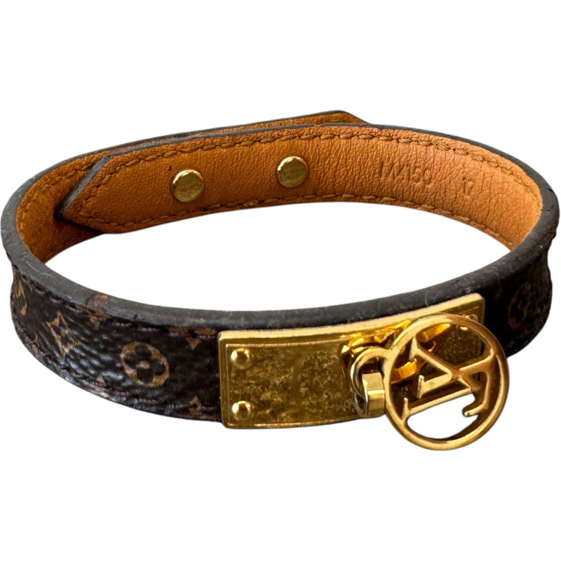 Women's Monogram Logomania Bracelet Brown