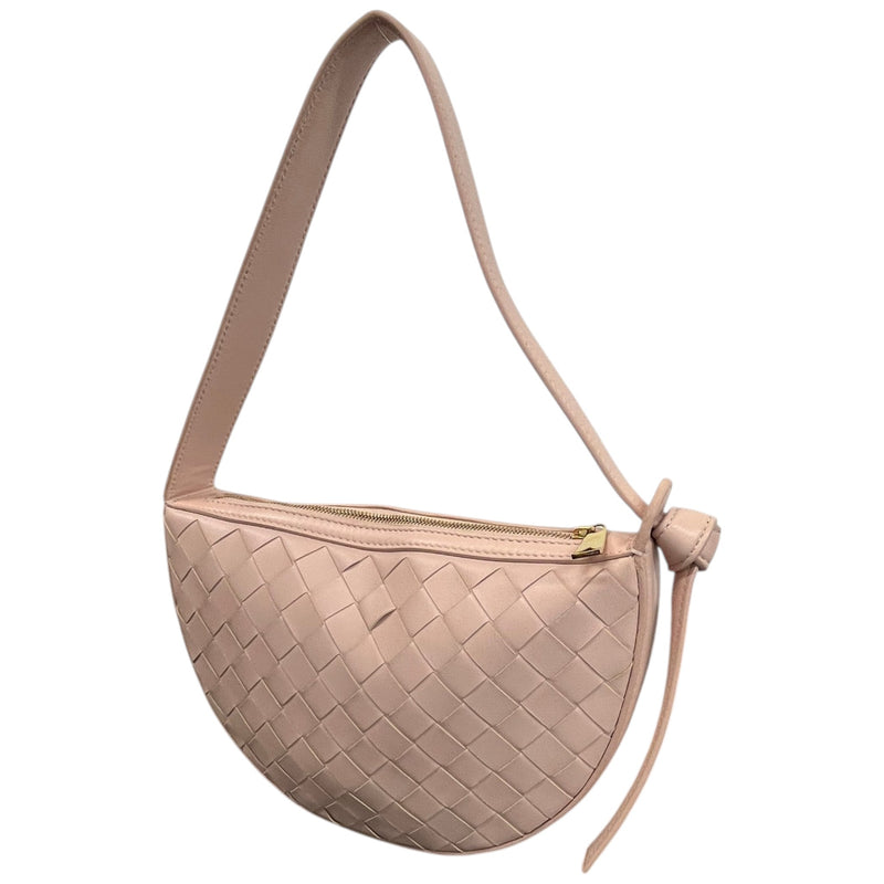 Women's Intrecciato Mini Sunrise Handbag Pink