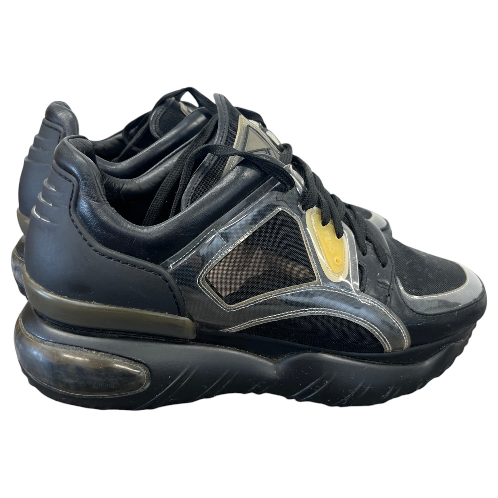 Men's Chunky Low Trainers Black Size UK 8 / EU 42 - Photo 8