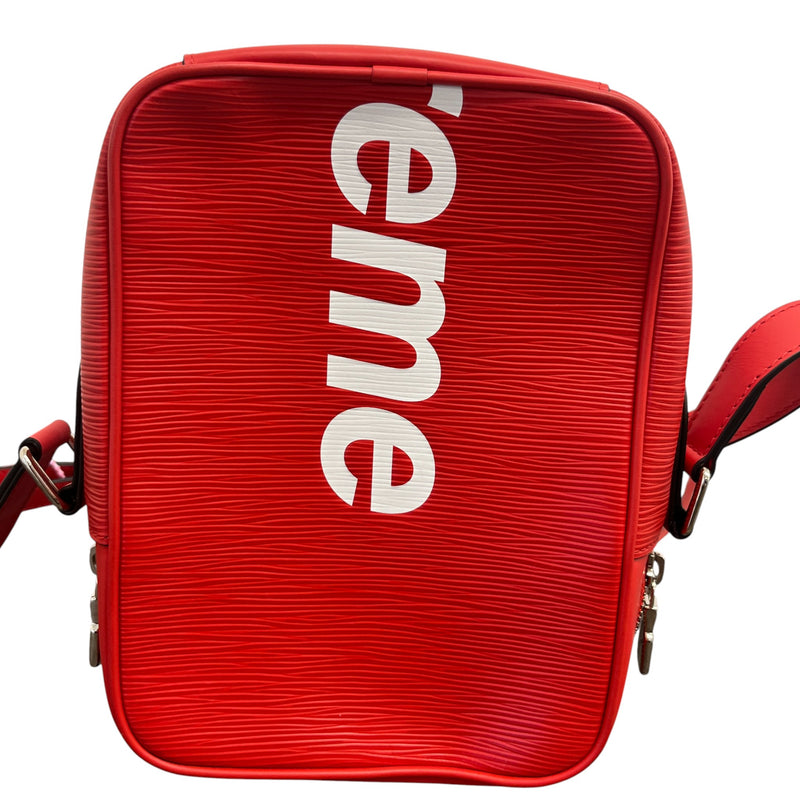 Men's X Supreme Danube Pm Epi Bag Red