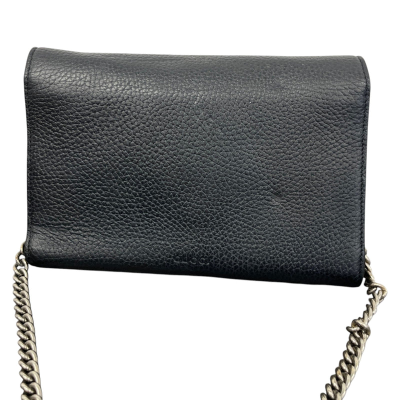 Women's Dionysus Mini Chain Crossbody Bag Black