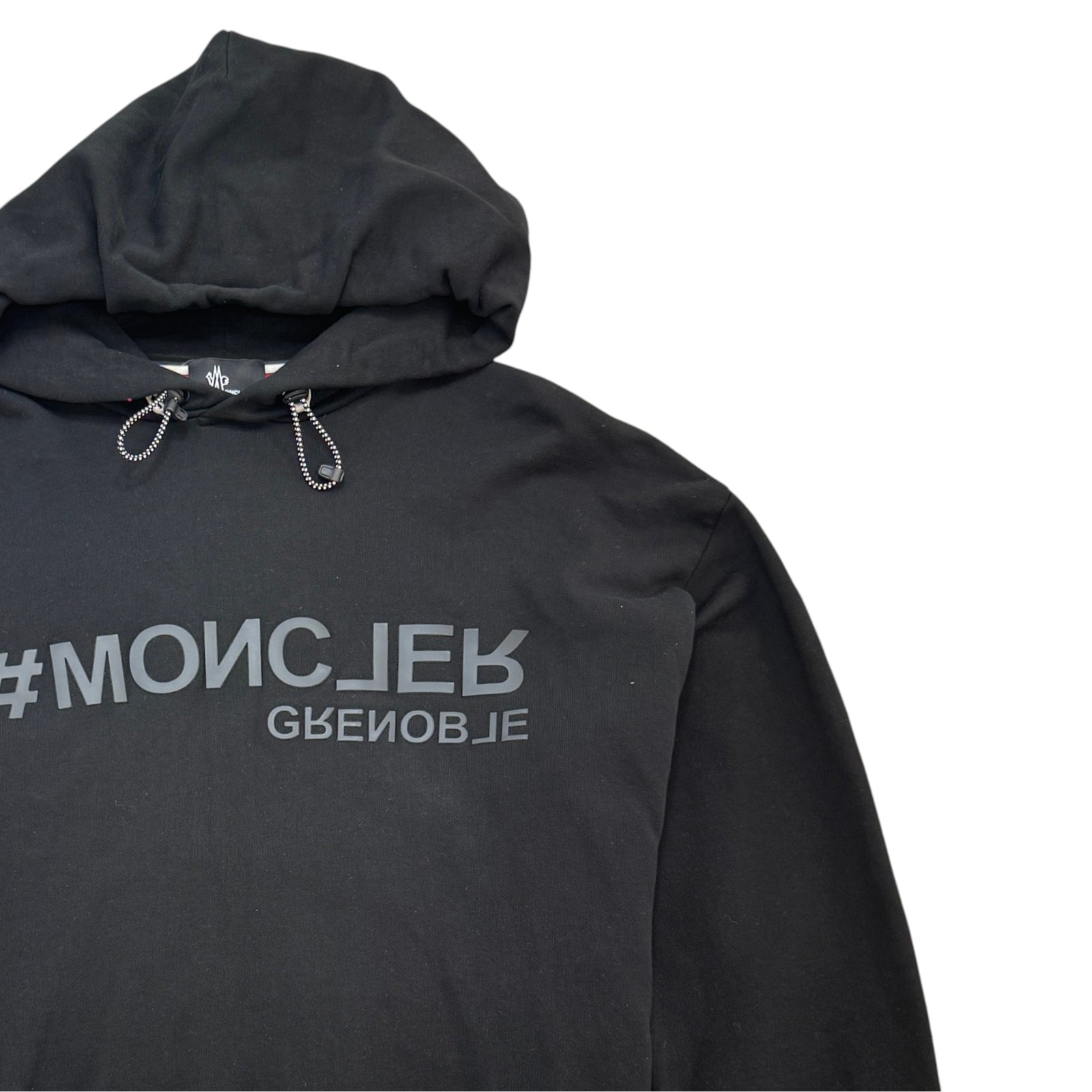 Men's Maglia Con Hoodie Black Size XL - Photo 3