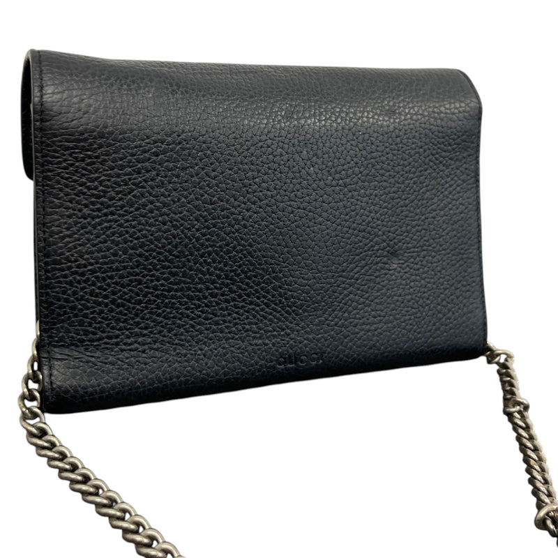 Women's Dionysus Mini Chain Crossbody Bag Black