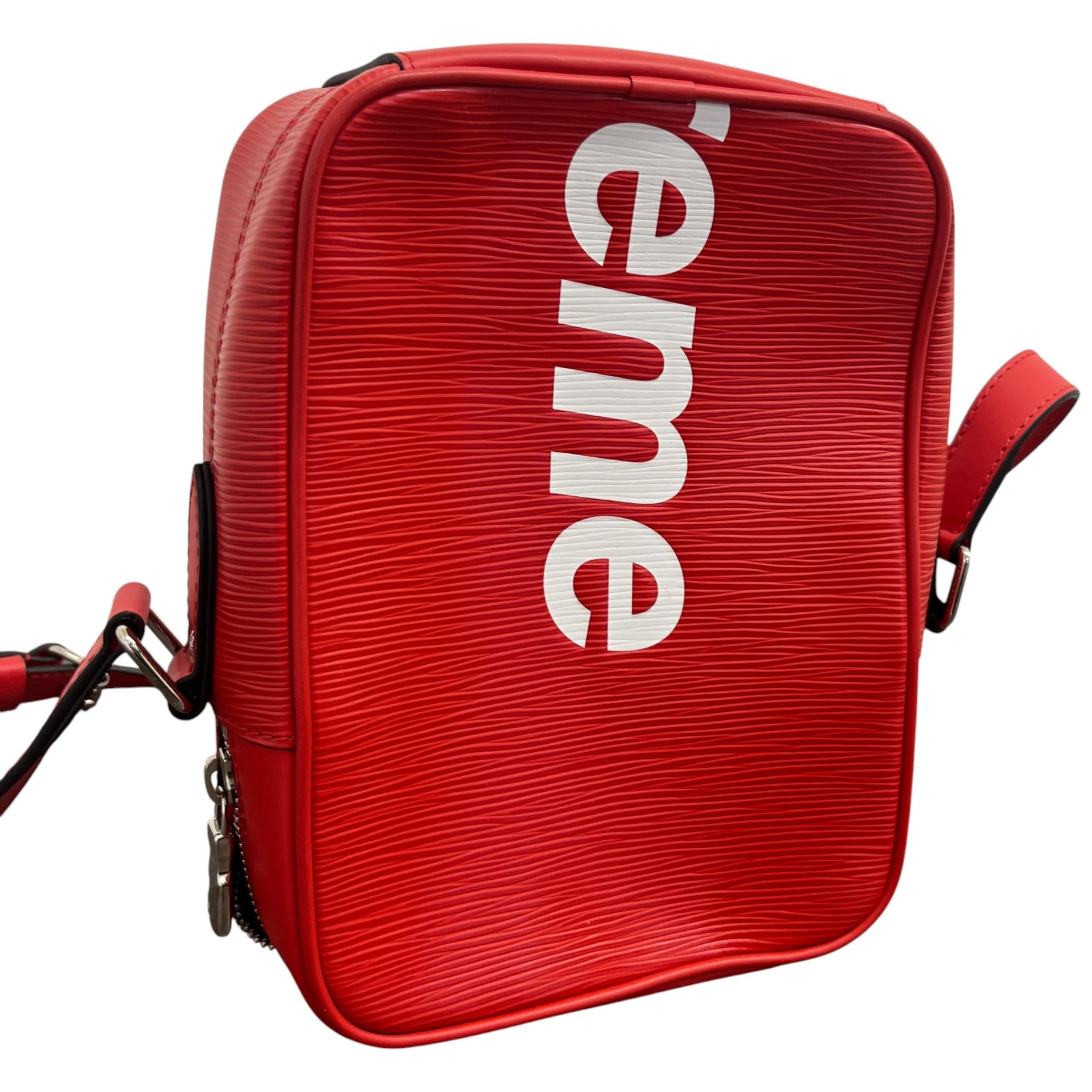 Men's X Supreme Danube Pm Epi Bag Red - Photo 8