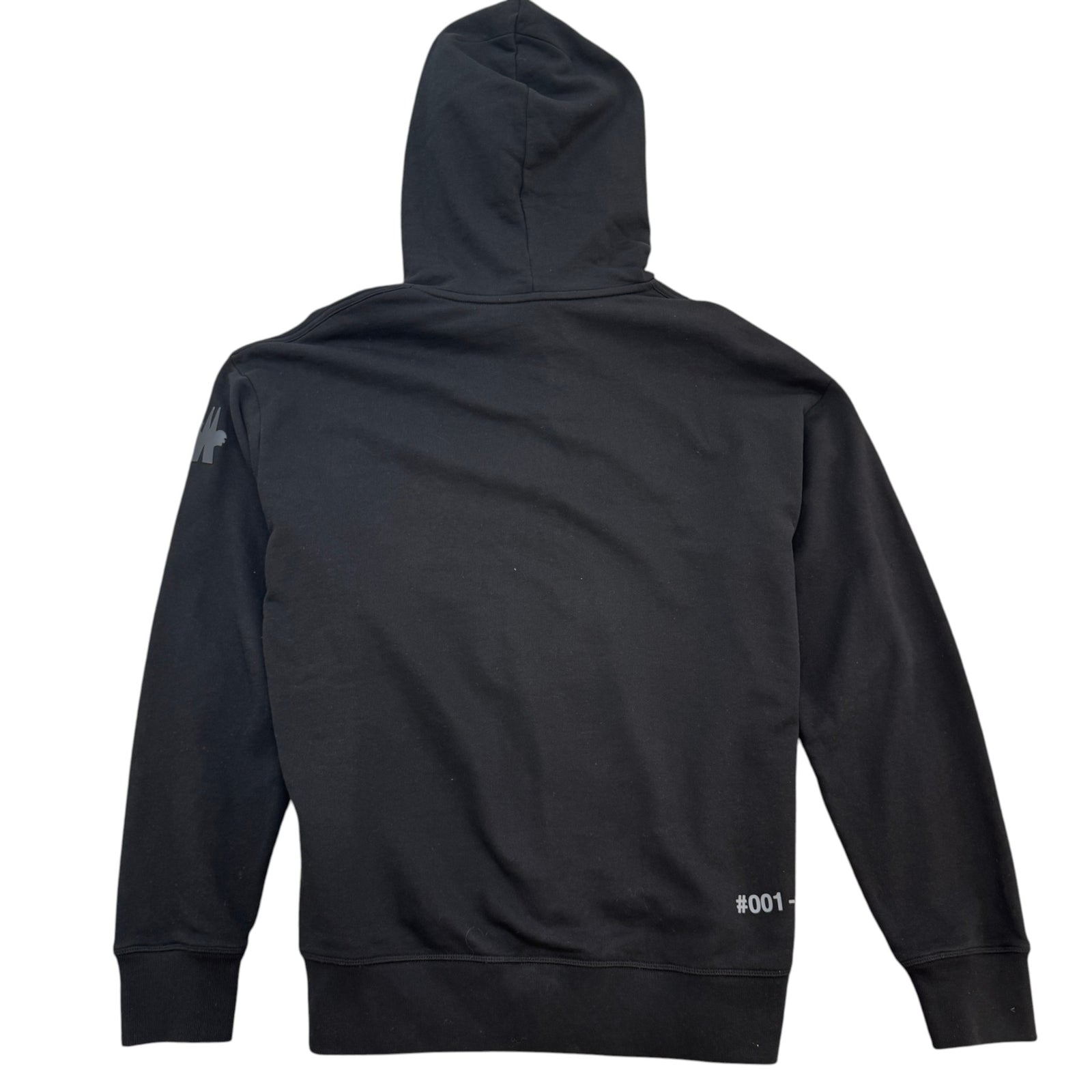 Men's Maglia Con Hoodie Black Size XL - Photo 2