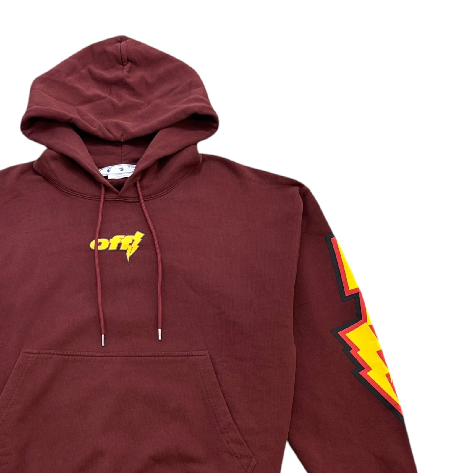 Men's Thunder Stable Skate Hoodie Burgundy Size XL - Photo 3