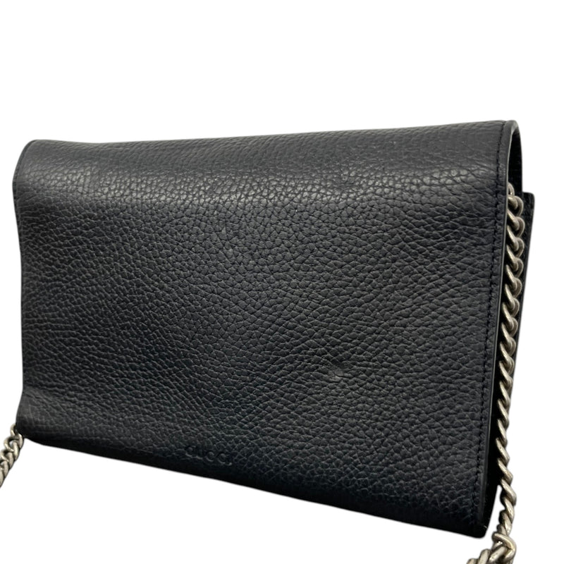 Women's Dionysus Mini Chain Crossbody Bag Black