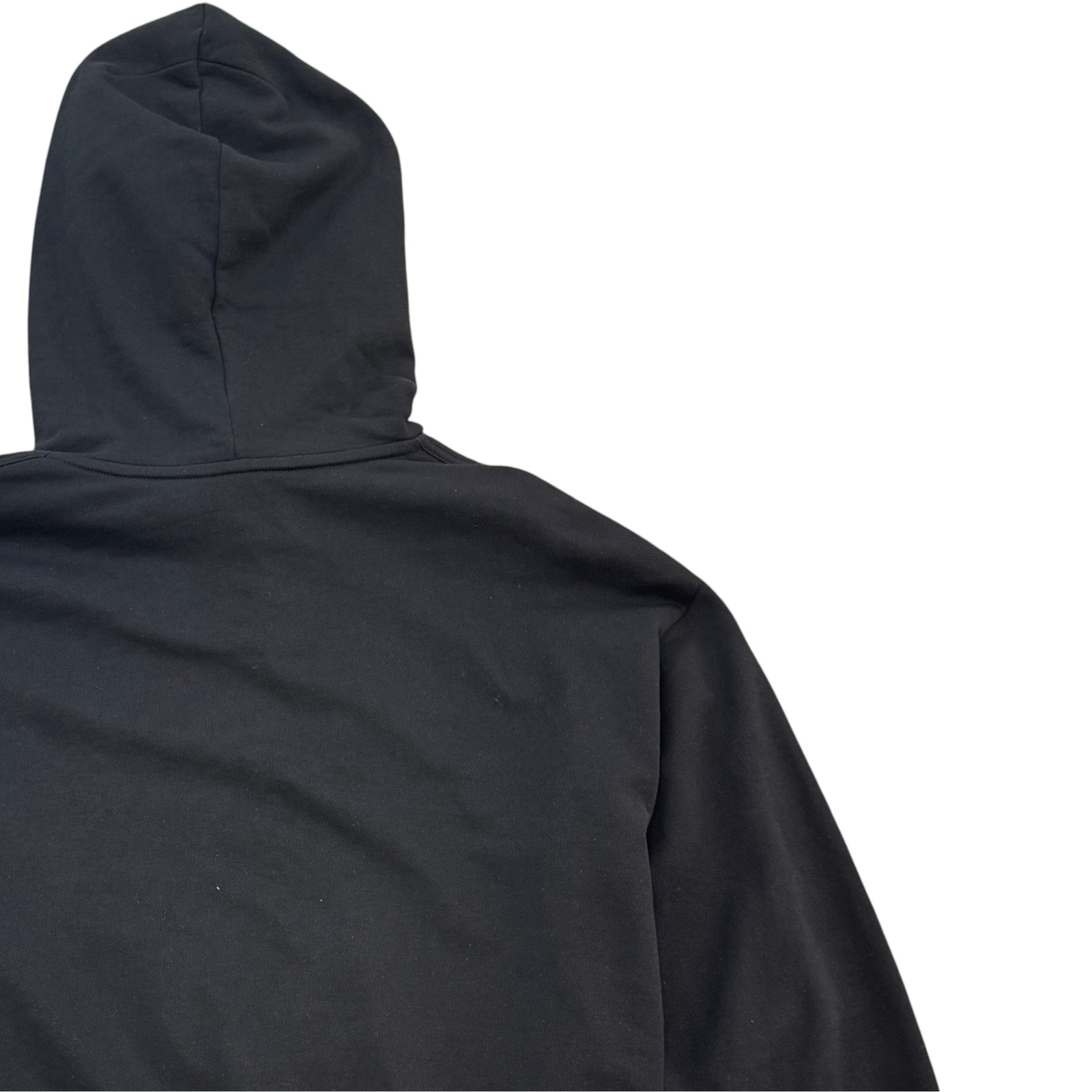 Men's Maglia Con Hoodie Black Size XL - Photo 4