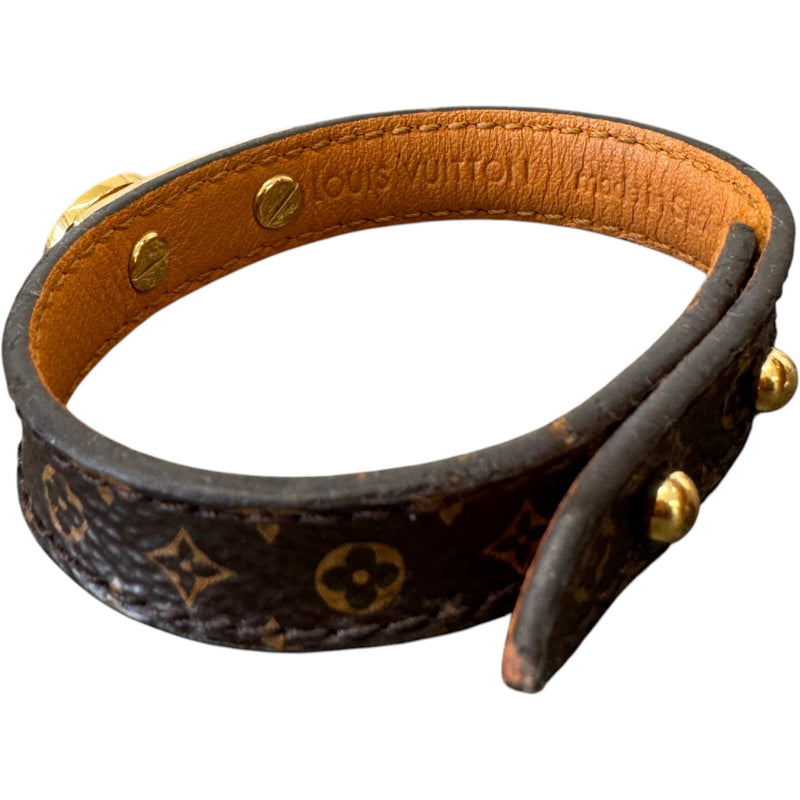 Women's Monogram Logomania Bracelet Brown