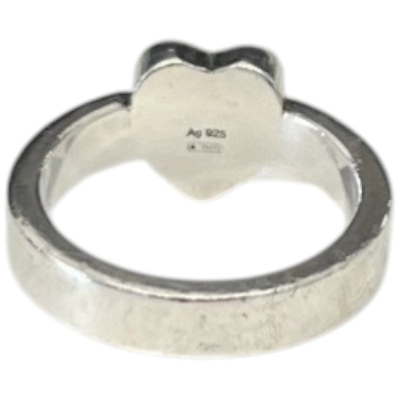Women's Trademark Heart Size 13 Silver Ring Silver