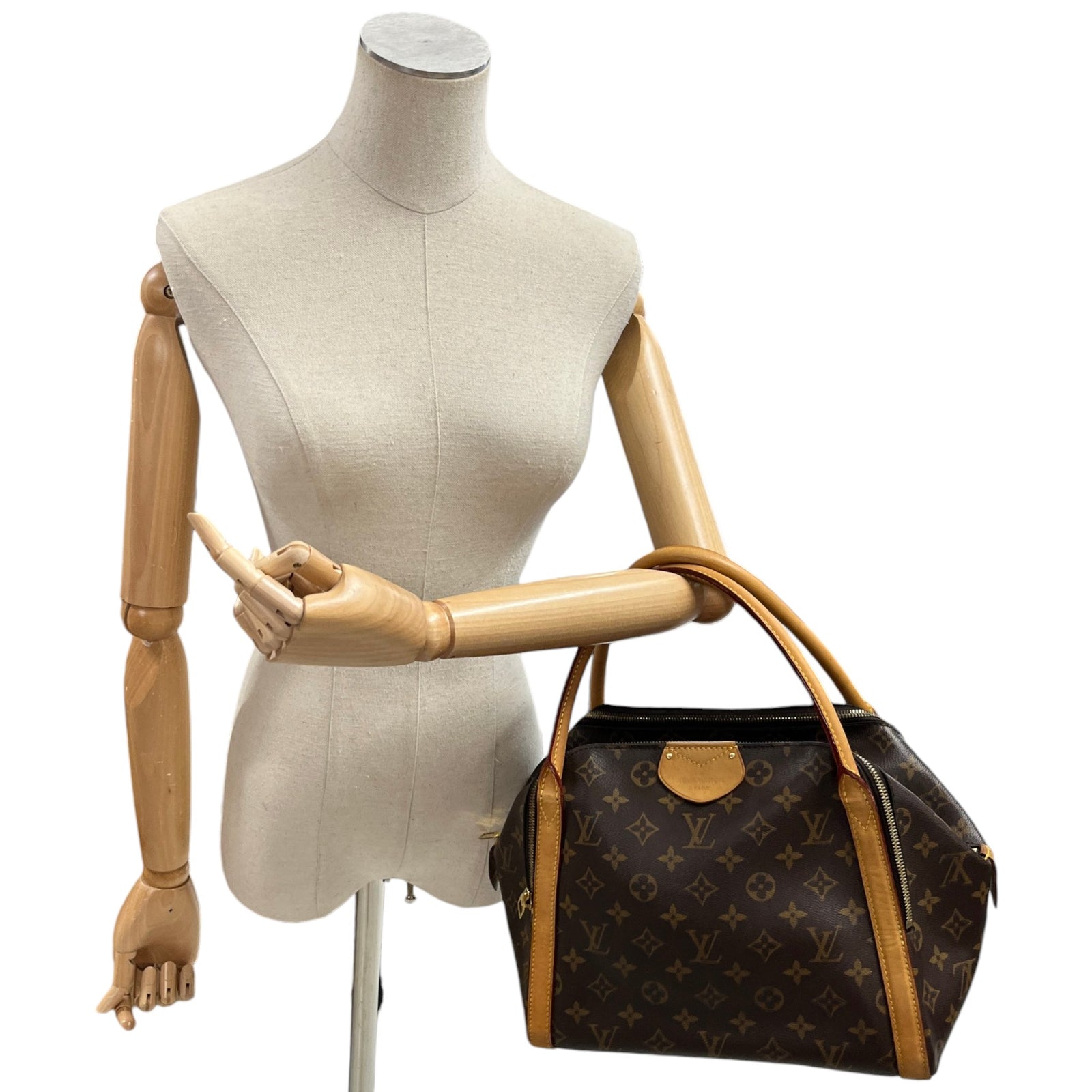 Women's Monogram Marais Mm Bag Brown - Photo 2