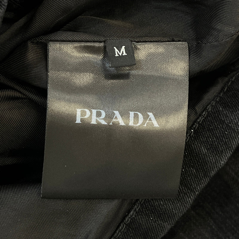 Men's Triangle Logo Jacket Black Size M