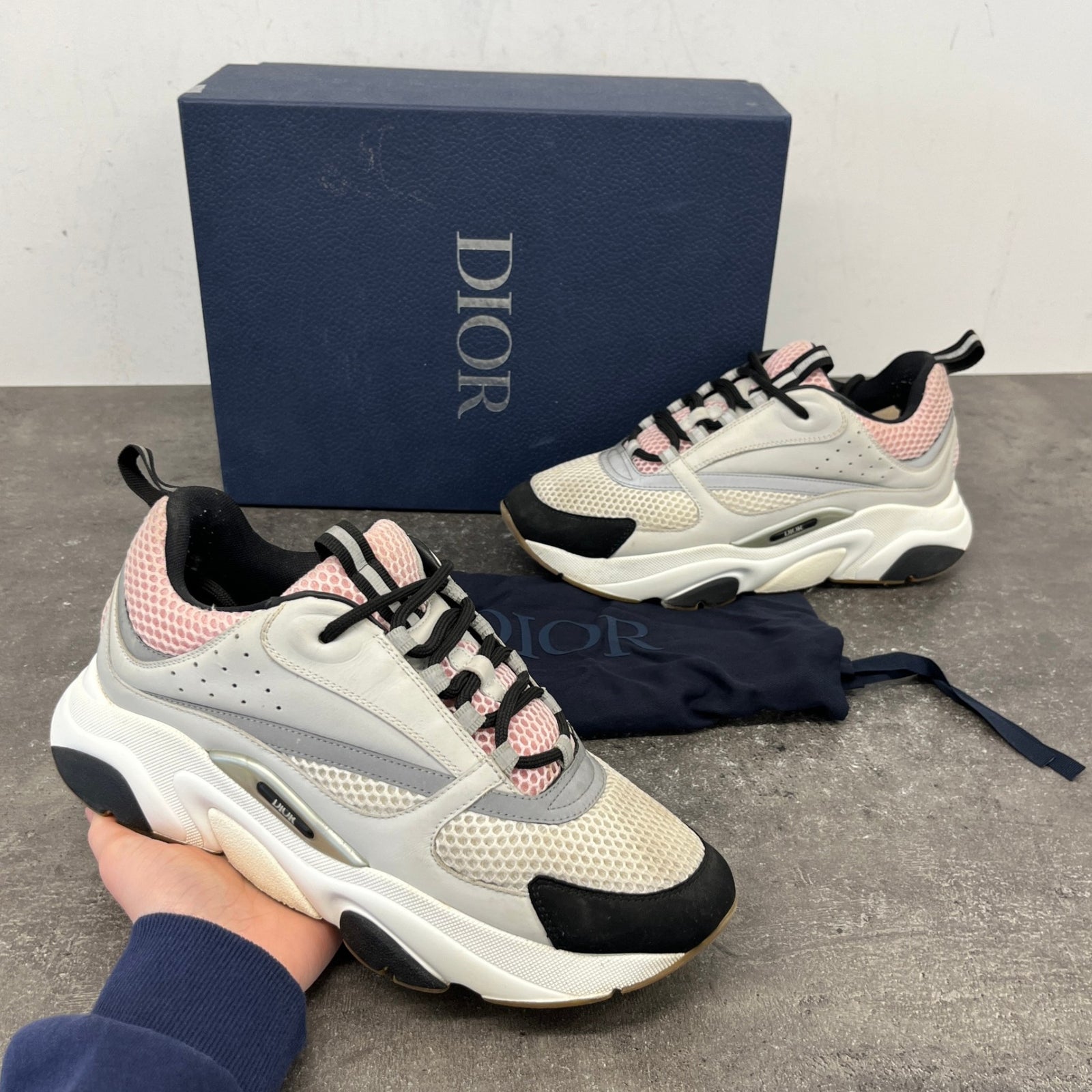Men's B22 Low Trainers Grey Size EU 42 / UK 8 - Photo 12