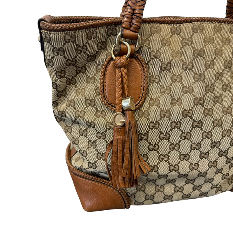Women's Gg Supreme Marrakech Tote Bag Brown