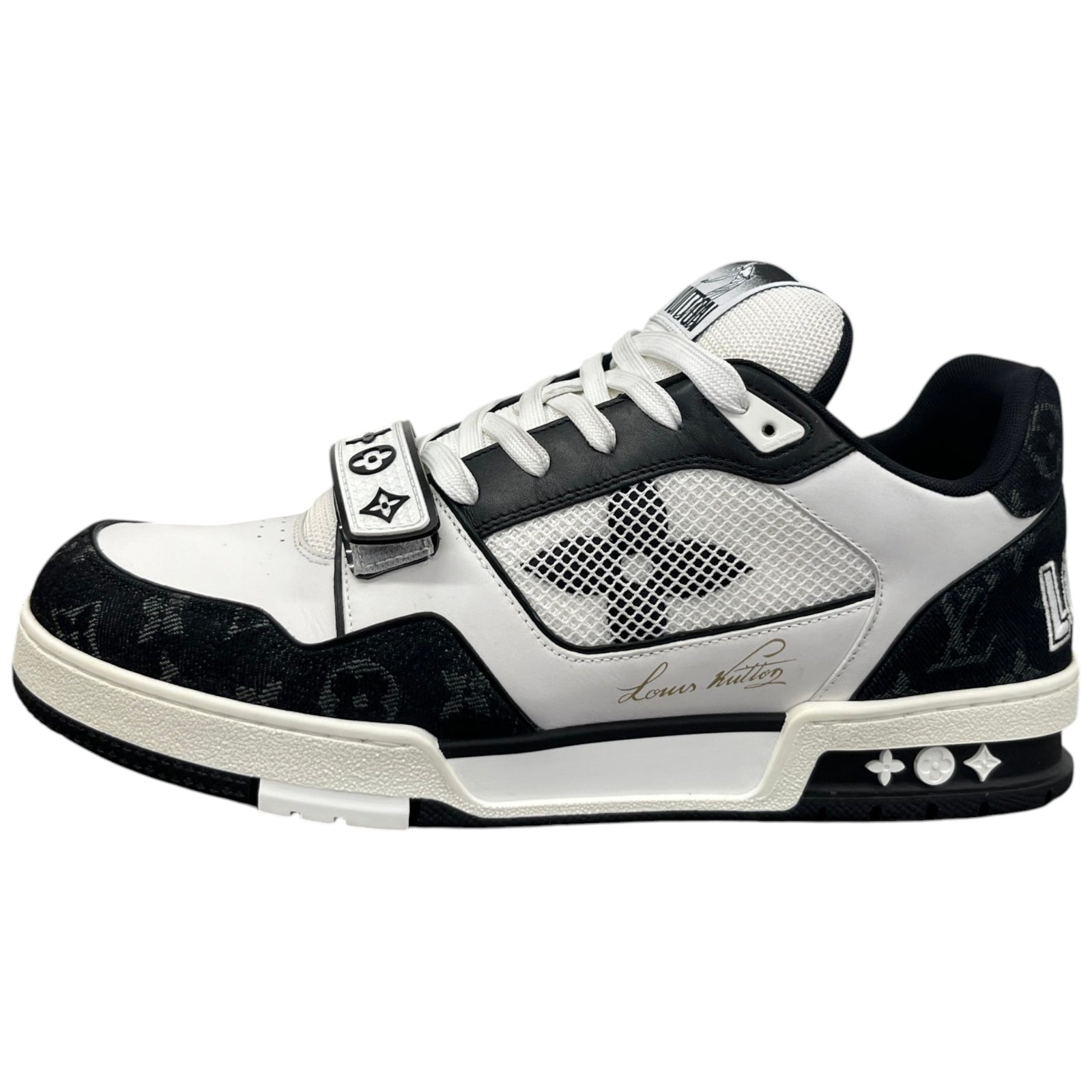Men's Lv Low Trainers Black Size EU 43 / UK 9 - Photo 5