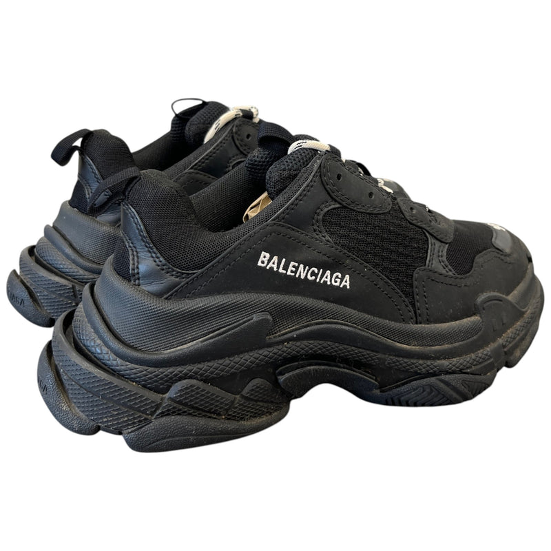 Women's Triple S Low Trainers Black Size EU 38 / UK 5