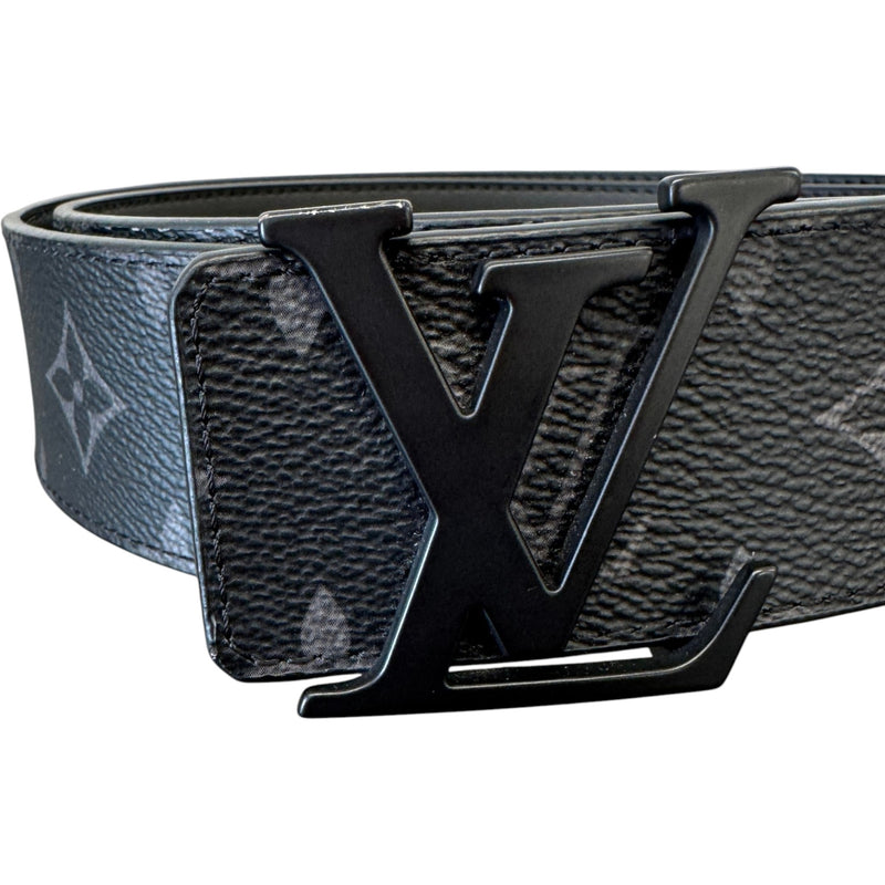 Men's LV Initiales Reversible Belt Black Size 34"