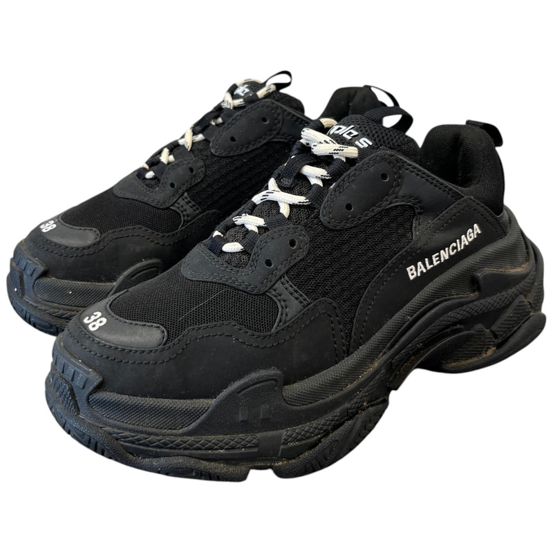 Women's Triple S Low Trainers Black Size EU 38 / UK 5