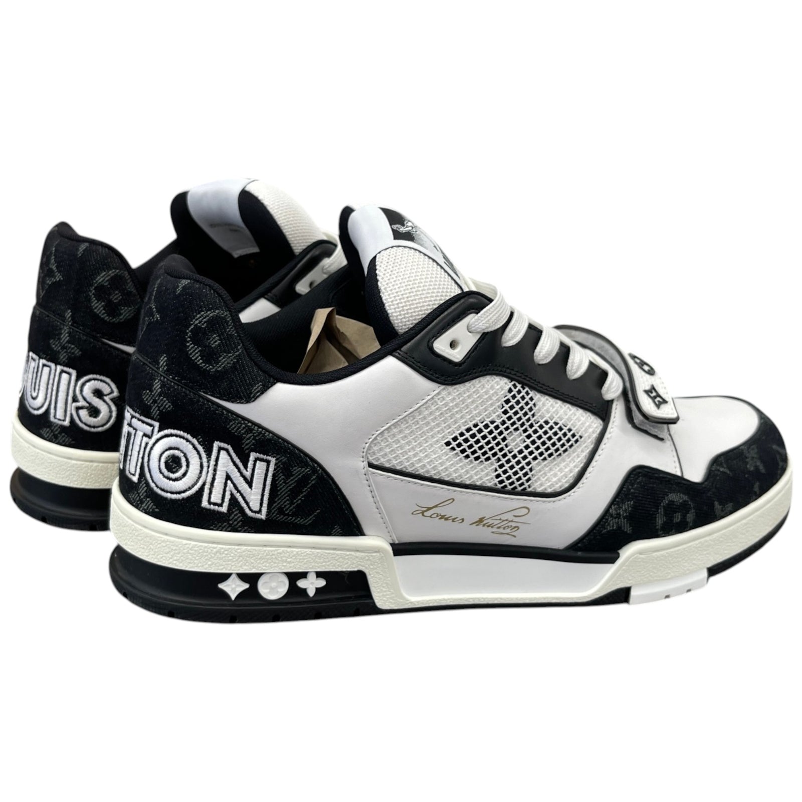 Men's Lv Low Trainers Black Size EU 43 / UK 9 - Photo 8
