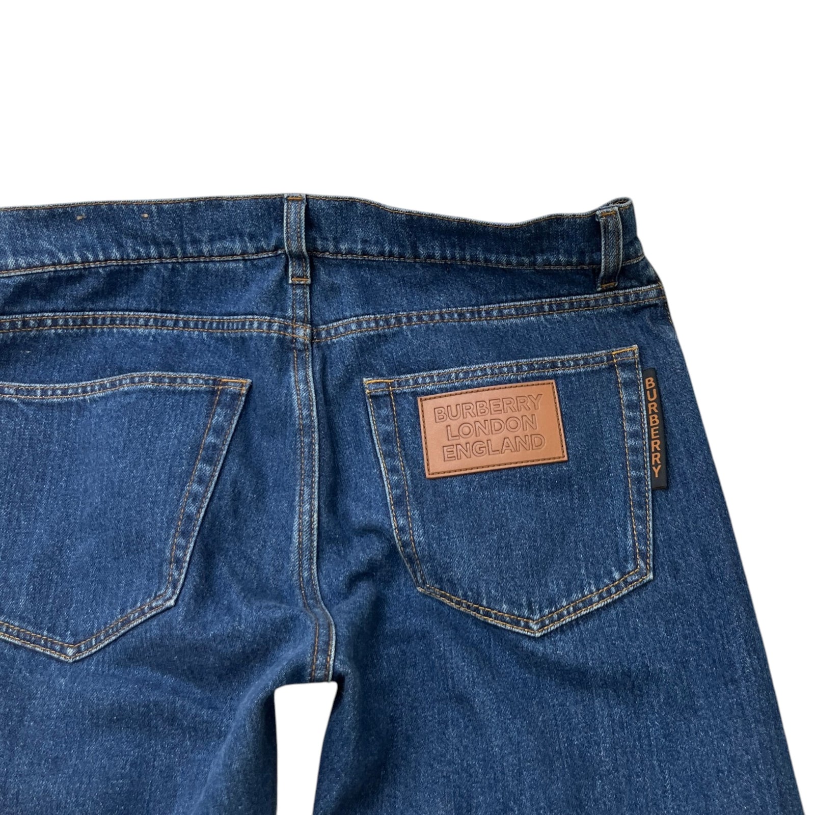 Men's Horseferry Print Jeans Blue Size Waist 32" - Photo 6