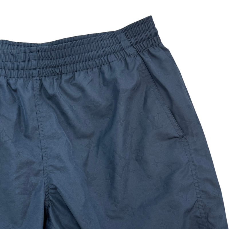 Men's Monogram Shorts Navy Size M / W32