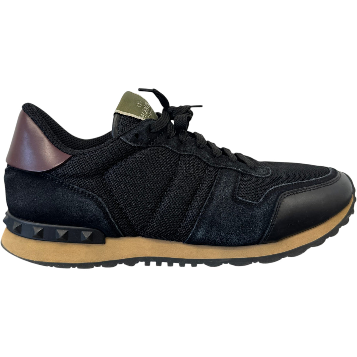Men's Rockrunner Low Trainers Black Size UK 8 / EU 42 - Photo 1