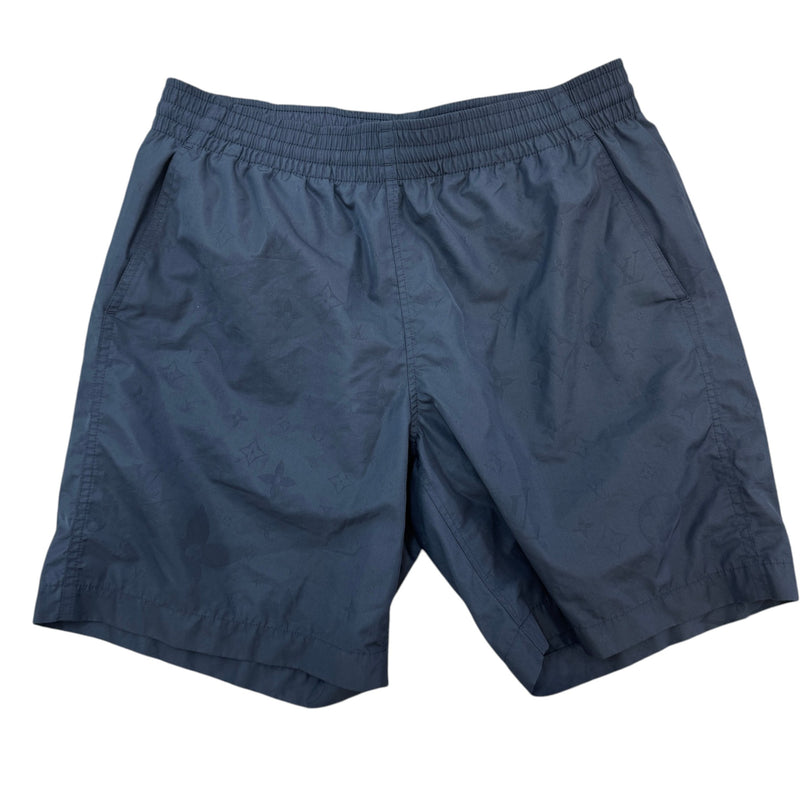 Men's Monogram Shorts Navy Size M / W32