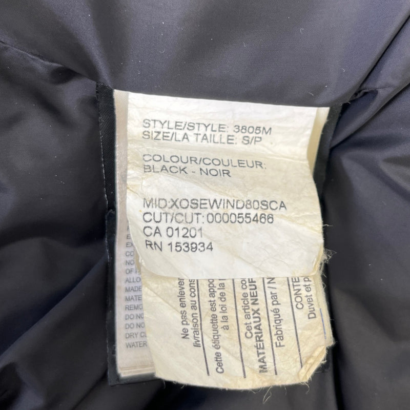 Men's Carson Parka Down Jacket Black Size S
