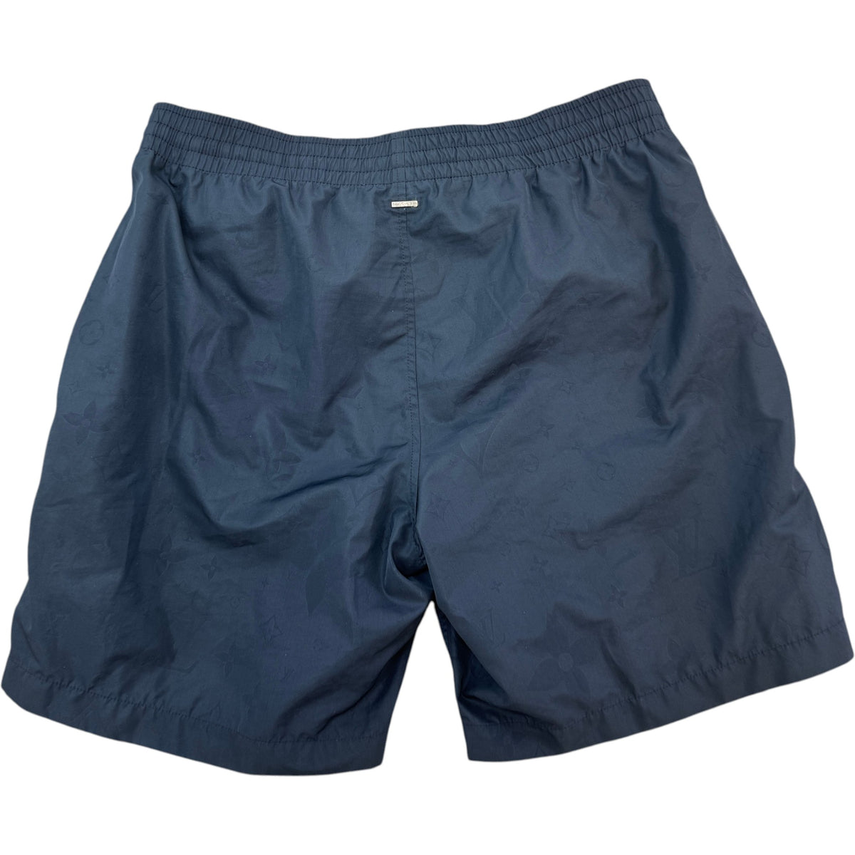 Men's Monogram Shorts Navy Size M / W32 - Photo 2