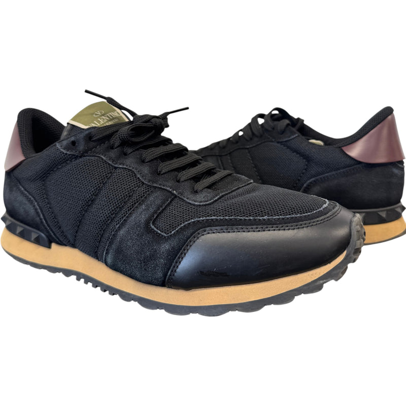Men's Rockrunner Low Trainers Black Size UK 8 / EU 42