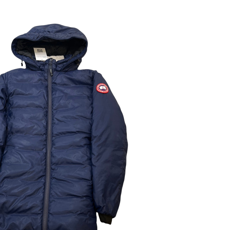 Women's Camp Hooded Down Jacket Navy Size XS