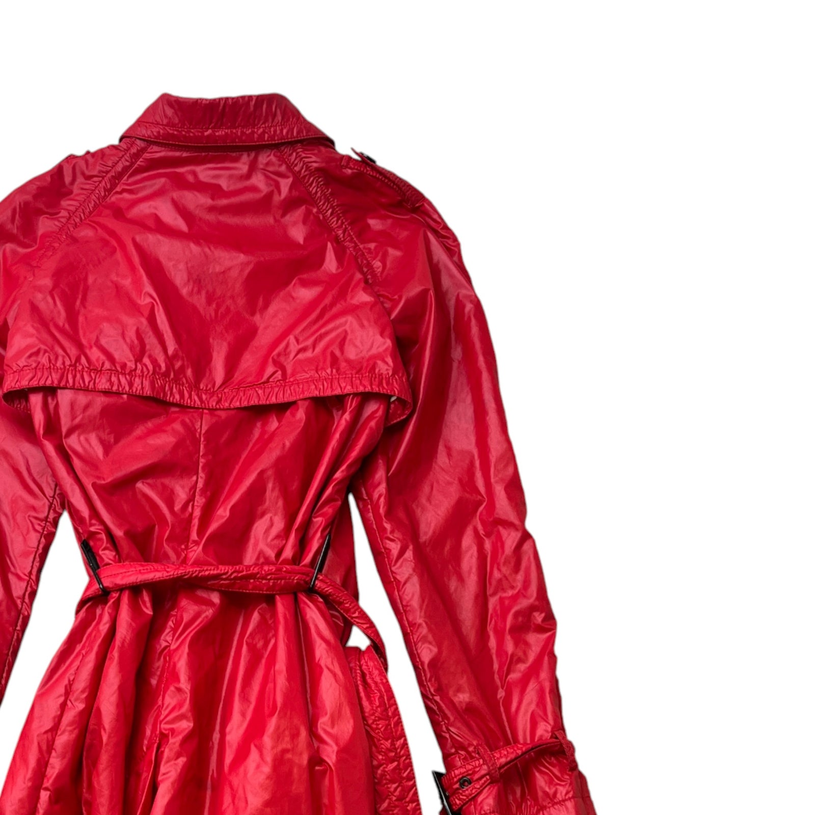 Women's Trench Jacket Red Size 2 / UK 12 - Photo 4