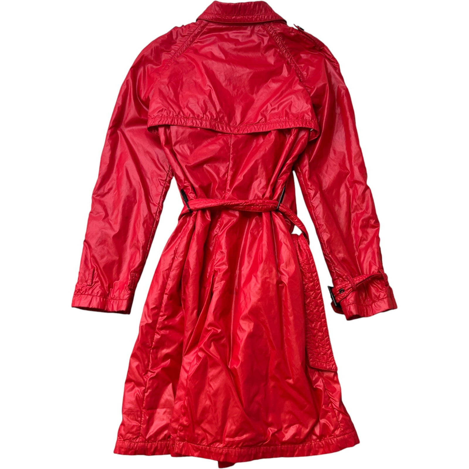 Women's Trench Jacket Red Size 2 / UK 12 - Photo 2
