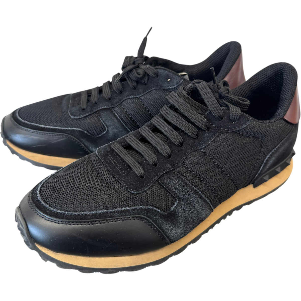 Men's Rockrunner Low Trainers Black Size UK 8 / EU 42 - Photo 7