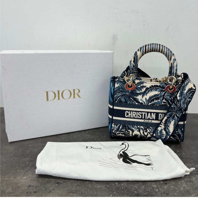 Women's Medium Lady D-Lite Bag Blue