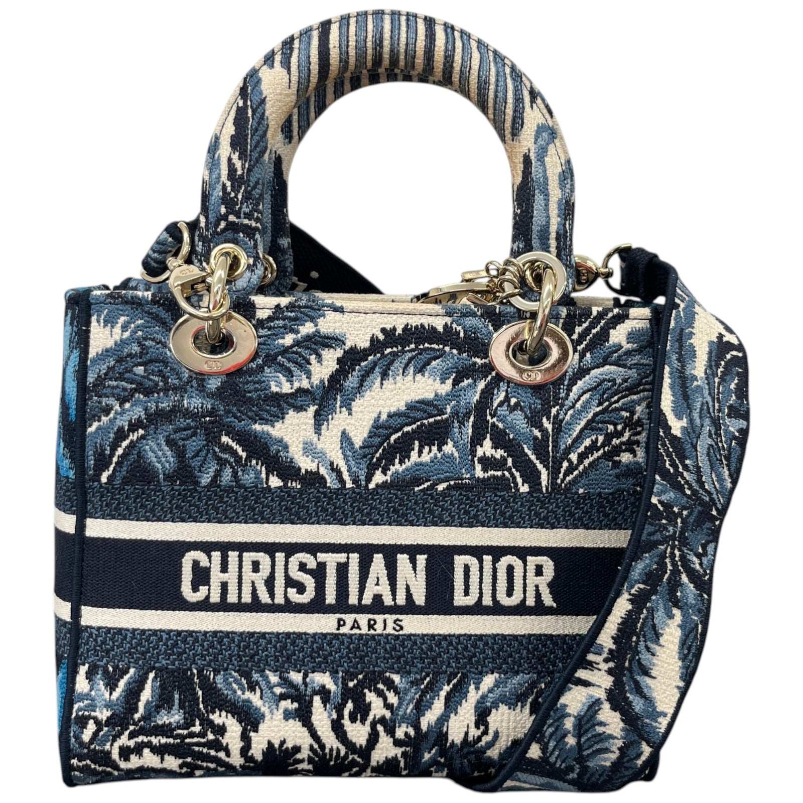 Women's Medium Lady D-Lite Bag Blue - Photo 1