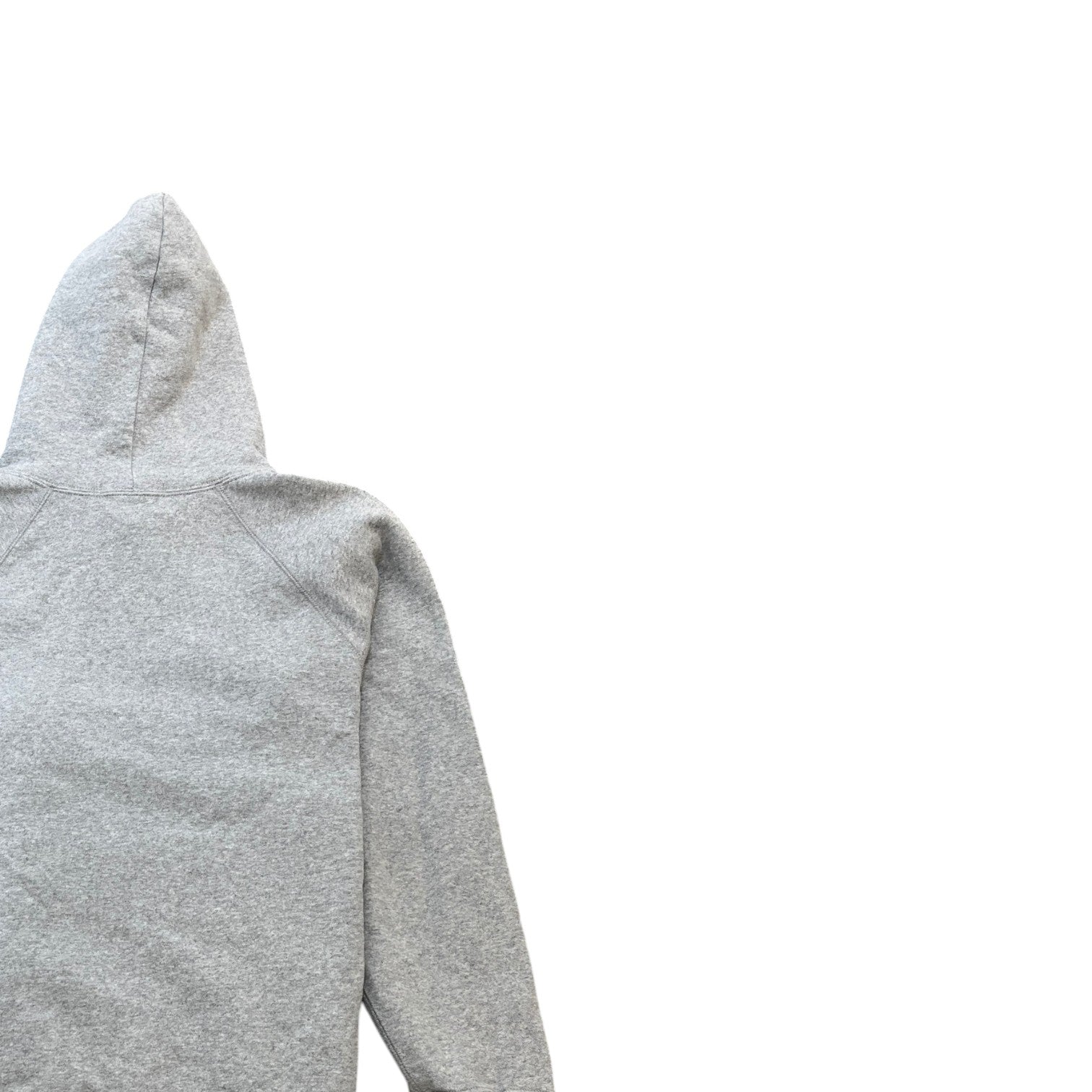 Men's Logo Print Hoodie Grey Size S - Photo 4