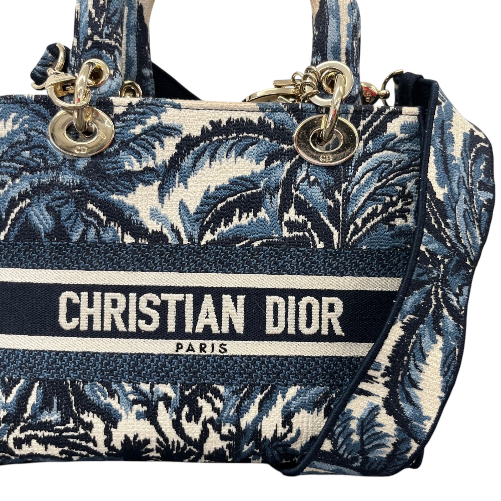 Women's Medium Lady D-Lite Bag Blue - Photo 11