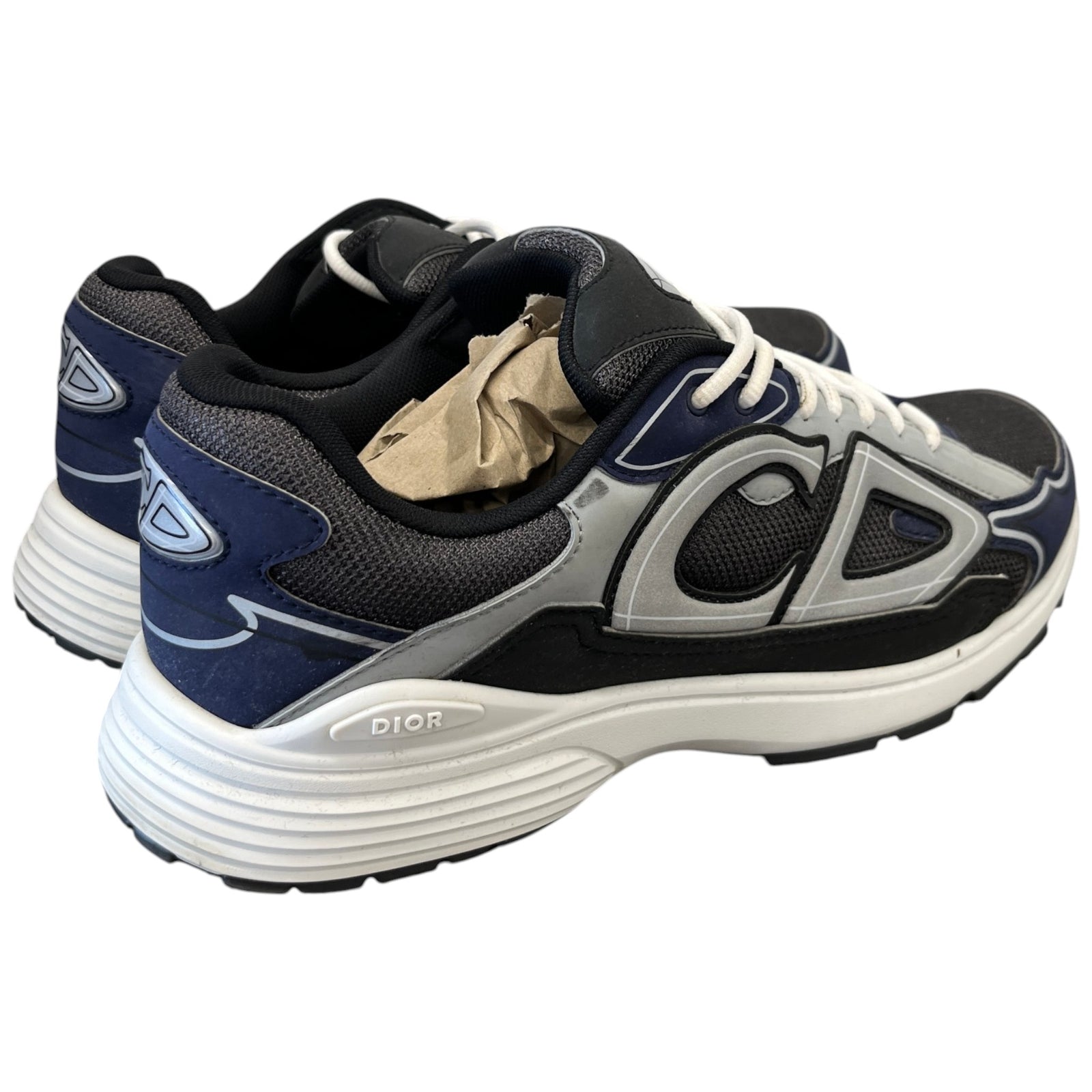 Men's B30 Low Trainers Black Size EU 46 / UK 12 - Photo 8