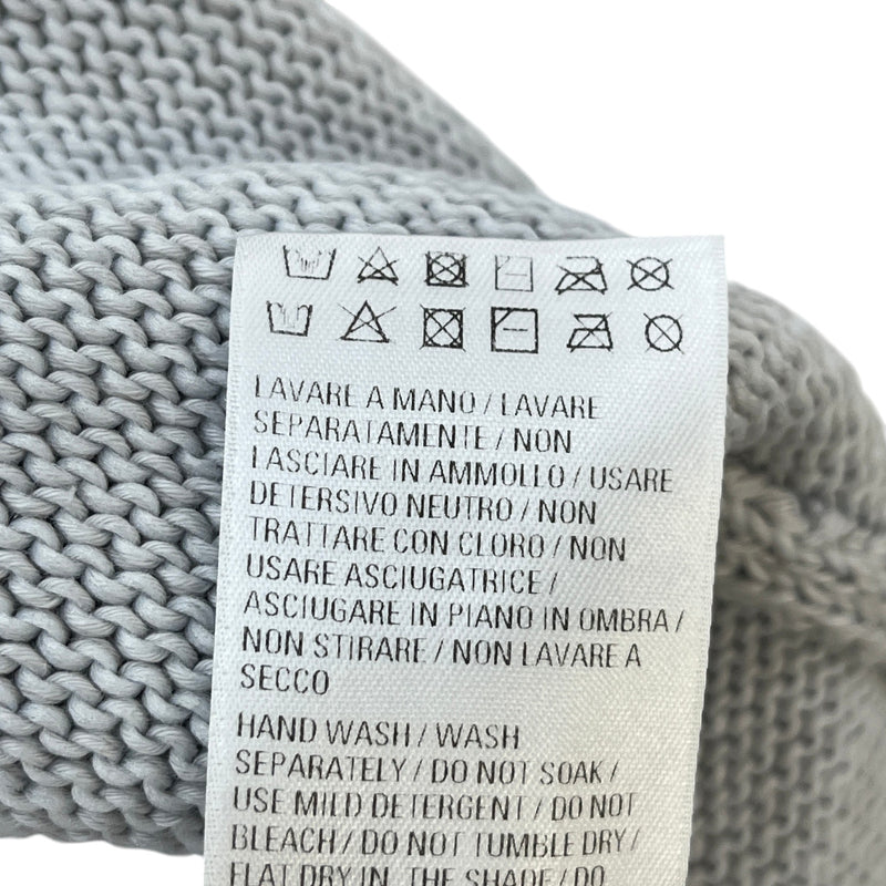 Men's Oversized Bb Paris Logo Jumper Grey Size M