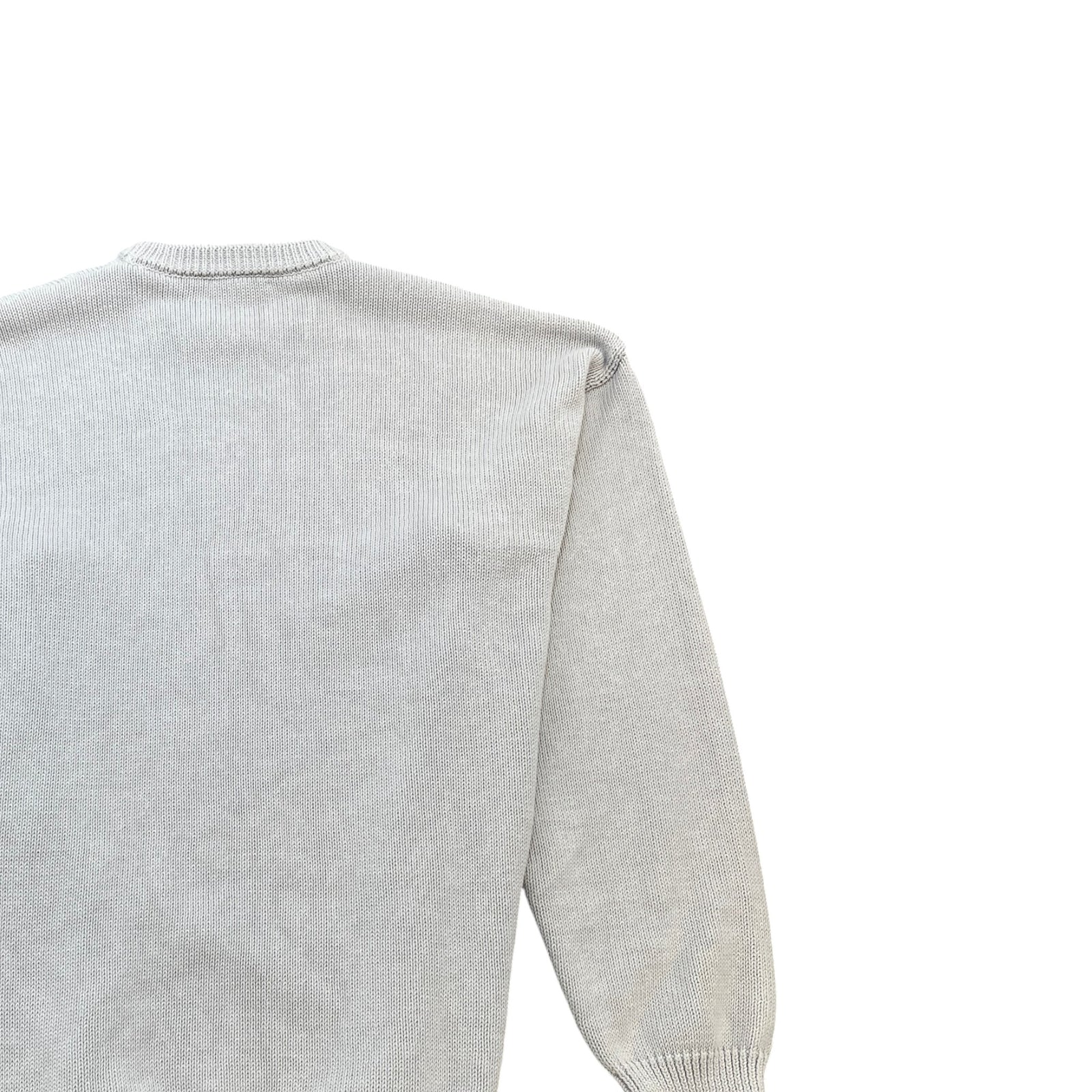 Men's Oversized Bb Paris Logo Jumper Grey Size M - Photo 4