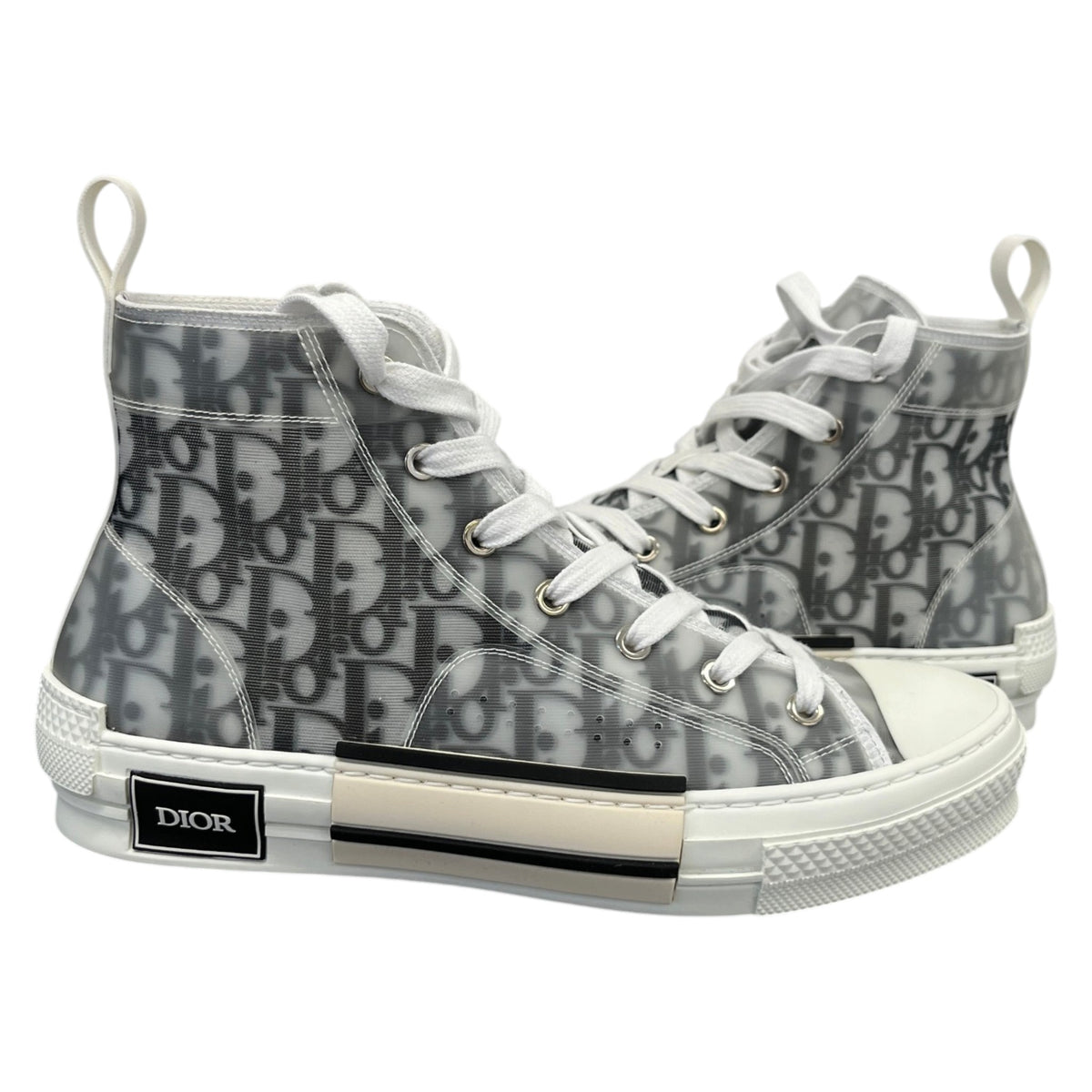 Men's B23 Oblique High Trainers White Size UK 6.5 / EU 40.5 - Photo 3